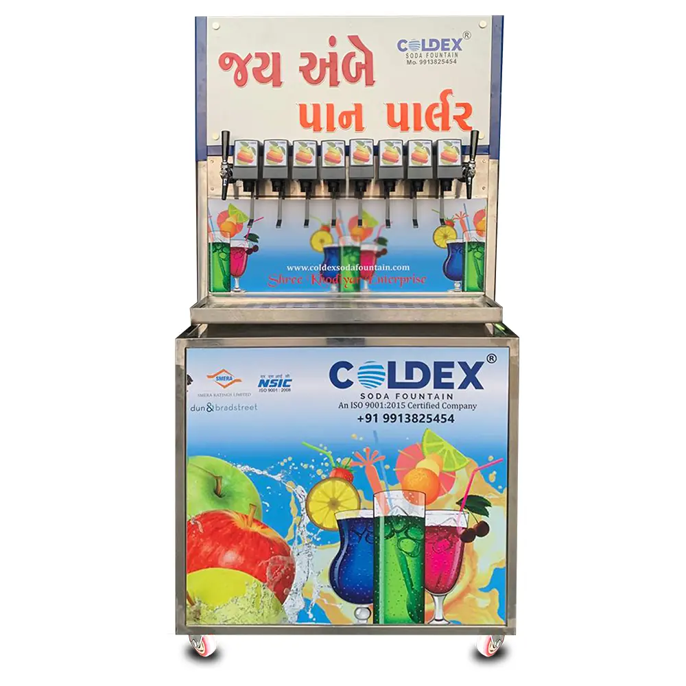 Automatic Soda Machine 8+2 for Shop Lucknow